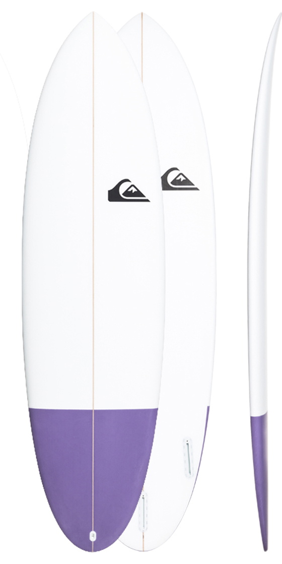 Quiksilver Euroglass Surfboard Discus 6'6 - EGLDISCS66